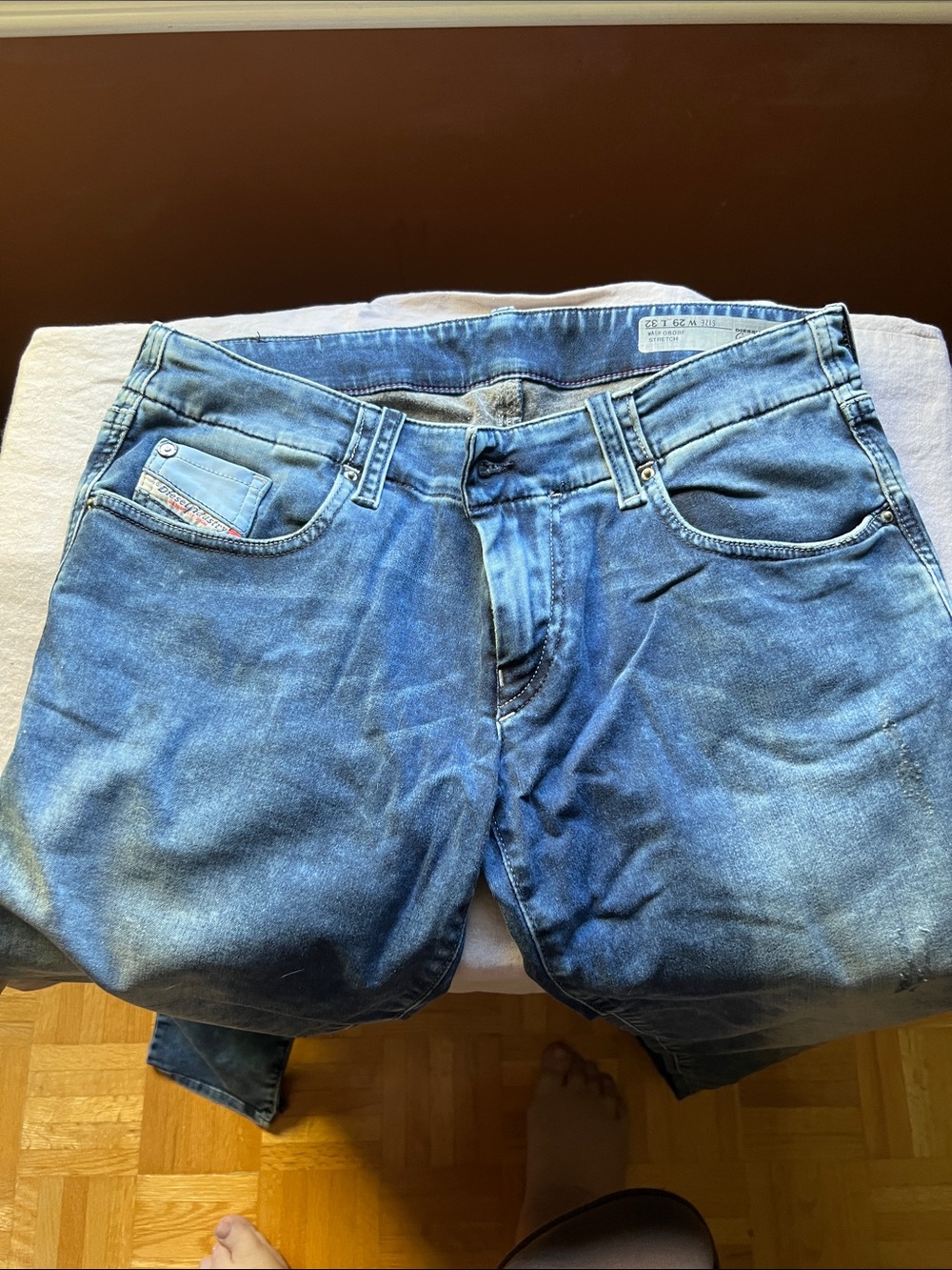 Light blue diesel jeans